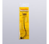 Вольфрамовые поводки LUCKY JOHN, вертлюг и застежка, 09 кг, 20 см, 10 шт. WF7302-200