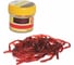 Искусственные съедобные насадки LUCKY JOHN LJ Pro Series EXTRA BLOOD WORM, мотыль, 200 шт. 140201-001 1