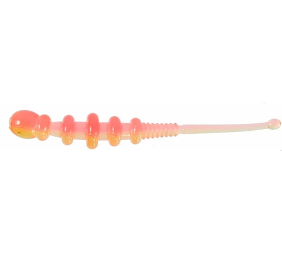 Съедобные искусственные слаги LUCKY JOHN LJ Pro Series TIPSY WORM, 2.8 дюйма (7.12 см), цвет T74, 8 шт. 140176-T74