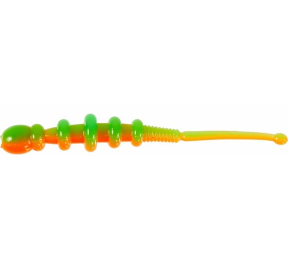 Съедобные искусственные слаги LUCKY JOHN LJ Pro Series TIPSY WORM, 2.8 дюйма (7.12 см), цвет T76, 8 шт. 140176-T76