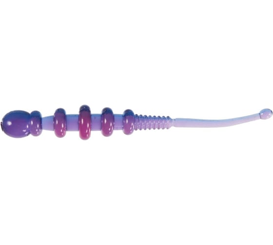 Съедобные искусственные слаги LUCKY JOHN LJ Pro Series TIPSY WORM, 2.3 дюйма (5.84 см), цвет T71, 12 шт. 140175-T71