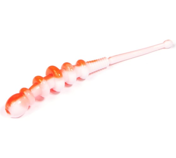 Съедобные искусственные слаги LUCKY JOHN LJ Pro Series TIPSY WORM, 2.3 дюйма (5.84 см), цвет T73, 12 шт. 140175-T73 1
