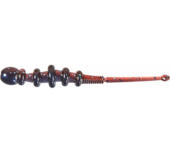 Съедобные искусственные слаги LUCKY JOHN LJ Pro Series TIPSY WORM, 2.8 дюйма (7.12 см), цвет T77, 8 шт. 140176-T77
