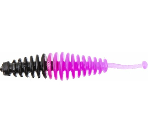Съедобные искусственные слаги LUCKY JOHN LJ Pro Series TRICK WORM, 2.5 дюйма (6.35 см), цвет T91, 7 шт. 140177-T91