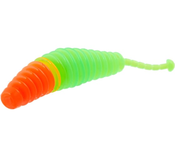 Съедобные искусственные слаги LUCKY JOHN LJ Pro Series TRICK WORM, 2.0 дюйма (5.0 см), цвет T94, 10 шт. 140160-T94 1