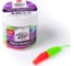 Съедобные искусственные слаги LUCKY JOHN LJ Pro Series TRICK WORM, 2.0 дюйма (5.0 см), цвет T94, 10 шт. 140160-T94 3
