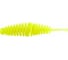 Съедобные искусственные слаги LUCKY JOHN LJ Pro Series TRICK WORM, 2.0 дюйма (5.0 см), цвет 101, 10 шт. 140160-101 1