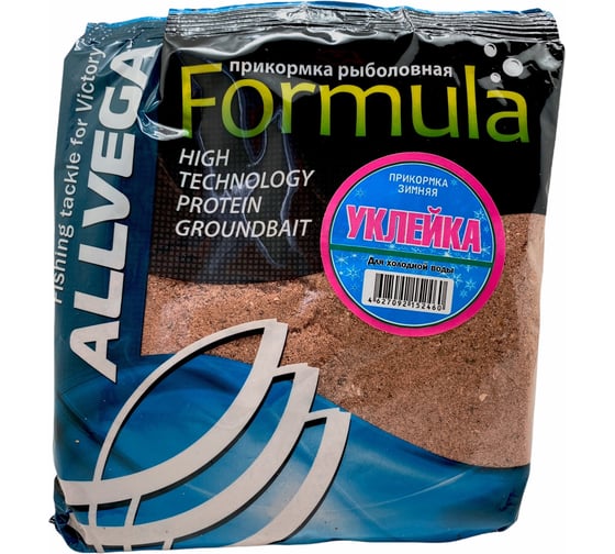 Зимняя прикормка ALLVEGA Formula Winter УКЛЕЙКА 0.5 кг GBFW05-AL 1