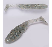 Съедобные виброхвосты Lucky John MISTER GREEDY, длина 9.9 см, цвет S08, 5 шт. 140116-S08