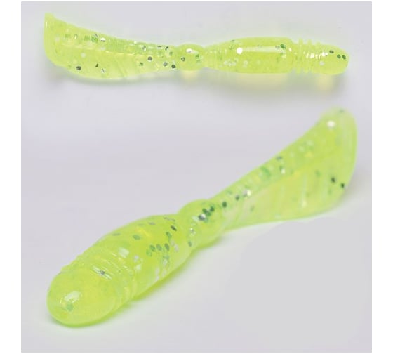 Съедобные виброхвосты Lucky John TIG TAIL, длина 7.1 см, цвет 071, 10 шт. 140110-071 1