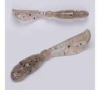 Съедобные виброхвосты Lucky John TIG TAIL, длина 7.1 см, цвет S02, 10 шт. 140110-S02