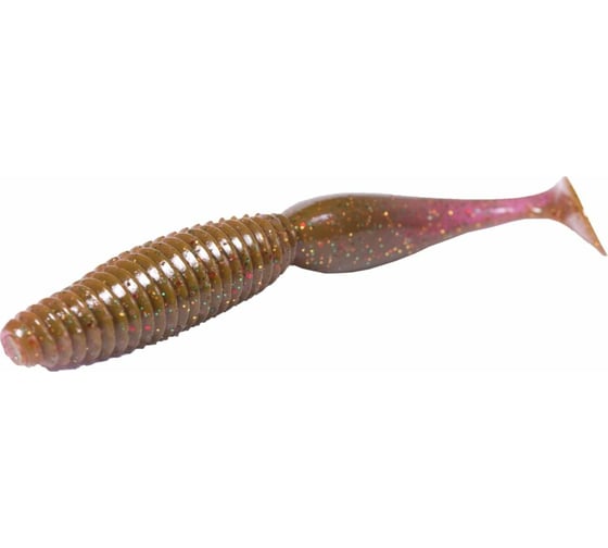 Съедобные искусственные виброхвосты LUCKY JOHN LJ Pro Series MEGAWORM, 4.0 дюйма, цвет S14, 5 шт. 140191-S14 1