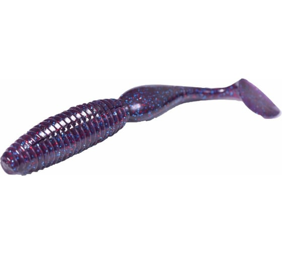 Съедобные искусственные виброхвосты LUCKY JOHN LJ Pro Series MEGAWORM, 4.0 дюйма, цвет S63, 5 шт. 140191-S63 1