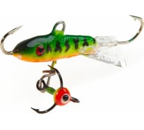 Балансир Lucky John CLASSIC 3, тройник, длина 30 мм, цвет 20, блистер 81301-20