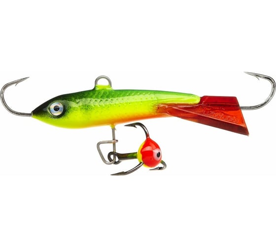 Балансир Lucky John CLASSIC 4.5, тройник, длина 50 мм, цвет 26RT, блистер 81451-26RT