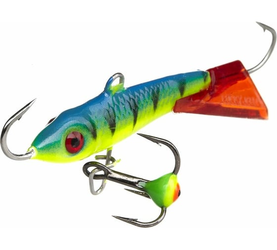 Балансир Lucky John CLASSIC 4.5, тройник, длина 50 мм, цвет 12HRT, блистер 81451-12HRT 1