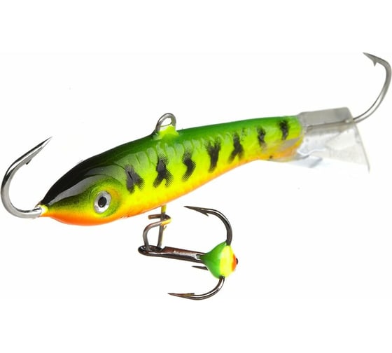 Балансир Lucky John CLASSIC 6, тройник, длина 60 мм, цвет 20, блистер 81601-20 1