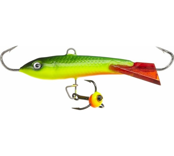 Балансир Lucky John CLASSIC 5, тройник, длина 50 мм, цвет 26RT, блистер 81501-26RT