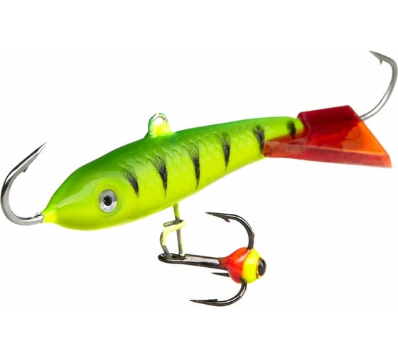Балансир Lucky John CLASSIC 5, тройник, длина 50 мм, цвет 36RT, блистер 81501-36RT 1