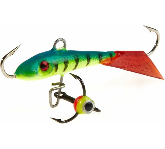 Балансир Lucky John FIN 3, тройник, длина 40 мм, цвет 36RT, блистер 71313-36RT 1