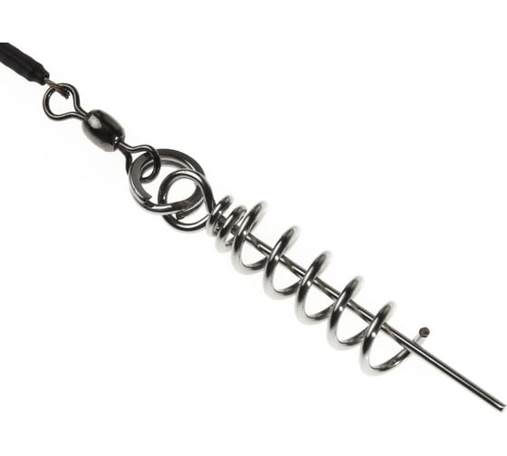 Стальная оснастка LUCKY JOHN STINGER SSW 1х7, 3.5+8.0 см, тройники № 02/0, 1 шт. LJP7401-XL