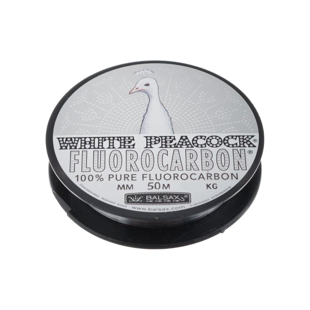Леска Balsax WHITE PEACOCK BOX флюорокарбон 0077488 - выгодная цена ...