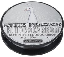 Леска Balsax WHITE PEACOCK BOX флюорокарбон 0077488