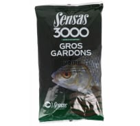 Прикормка SENSAS 3000 GROS GARDONS Noir 1 кг 00232