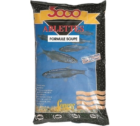 Прикормка SENSAS 3000 ABBLETES Orange 1 кг 09081