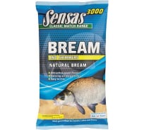 Прикормка SENSAS 3000 NATURAL BREAM 1 кг 71381