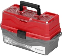 Nisus Ящик для снастей Tackle Box трехполочный красный 00000241405