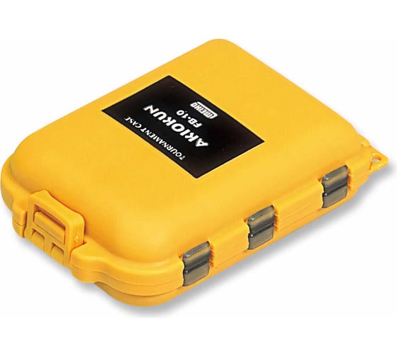 MEIHO Коробка рыболов. FB-10 FLY BOX Yellow 97х65х30 FB-10-Y