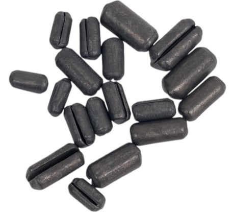 Грузила SALMO EXTRA SOFT мини цилиндр, 1.0-3.5г, набор 2 1008-SM002