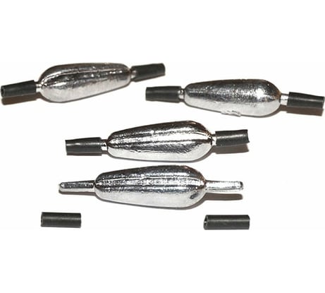 Быстросъемные грузила SALMO QUICK FIX с фиксацией, 3.0-6.0г, набор 2 1008-BF002