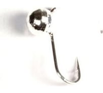 Вольфрамовая мормышка DIXXON Шар с ушком фигурный d2.5, серебро, 10 шт 0026827