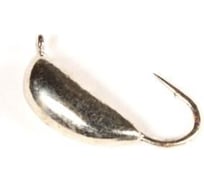 Вольфрамовая мормышка DIXXON Банан Рижский d3.0, никель, 10 шт 0019826