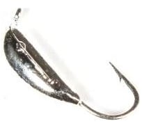 Вольфрамовая мормышка DIXXON Банан Рижский d6.0, серебро, 10 шт 0019815