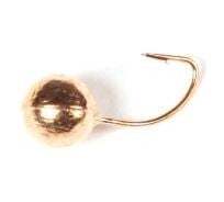 Вольфрамовая мормышка DIXXON Шар с отверстием, d4.0, медь, 10 шт 0018751