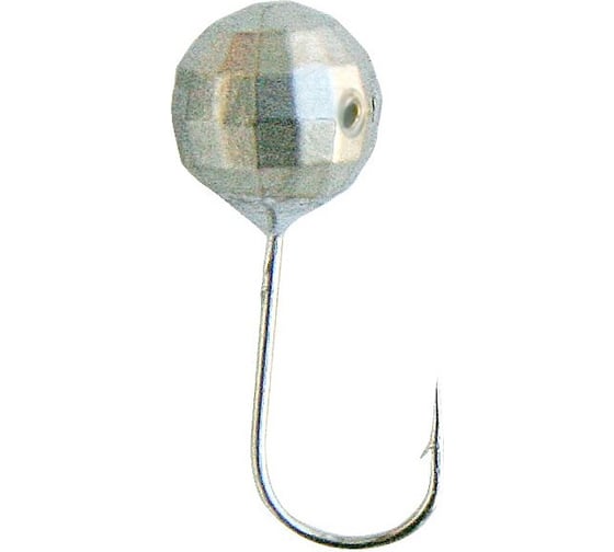 Вольфрамовая мормышка DIXXON Шар с отверстием, d3.5, серебро, 10 шт 0026791