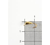 Вольфрамовая мормышка DIXXON Банан Рижский Коза новая, d3.8, золото, 10 шт 0072946