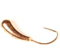 Вольфрамовая мормышка DIXXON Уралка с отверстием, d5.0, медь, 10 шт 0026902