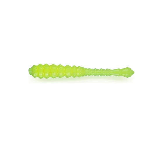 Силиконовая приманка Ojas Bony Leech SW-48 Chartreuse fluo, чеснок, 16шт/банка BoSW48-16c/103/2