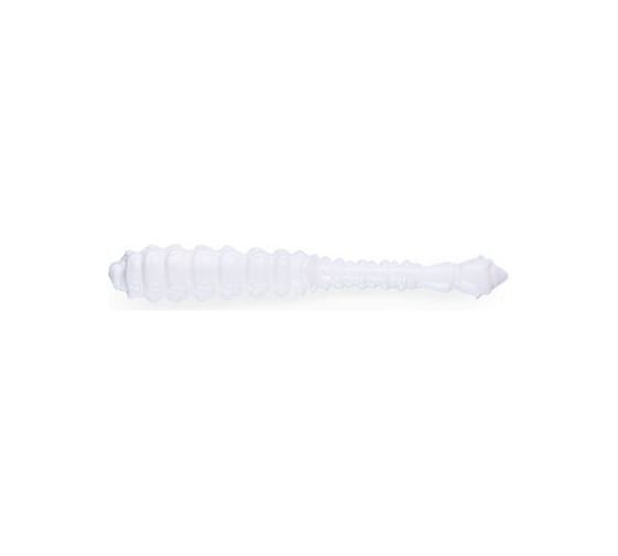Силиконовая приманка Ojas Bony Leech SW-48 белый fluo, чеснок, 16шт/банка BoSW48-16c/101/2