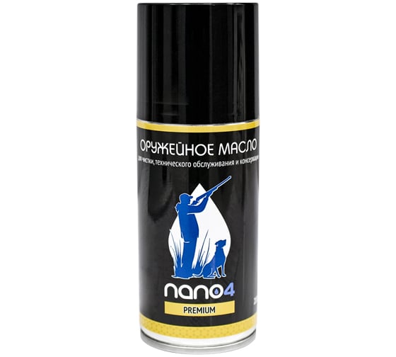 Масло оружейное Premium 210 мл NANO4 ОМП010