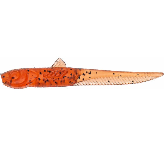 Силиконовая приманка Ojas NanoGlide-77 Orange, рак-рыба, 9шт/блистер OJ-20126
