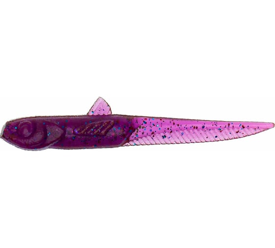 Силиконовая приманка Ojas NanoGlide-57 Pink Lox, рак-рыба, 10шт/блистер OJ-20077 1