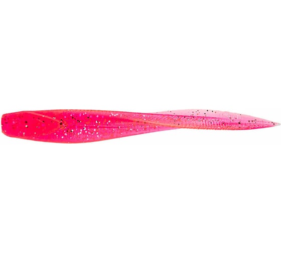 Силиконовая приманка Ojas SoftTail-67 Pink tr, рак-рыба, 10шт/блистер OJ-20103 1