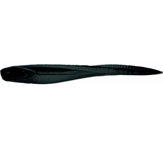 Силиконовая приманка Ojas SoftTail-77 Black Widow, рак-рыба, 9шт/блистер OJ-20114 1