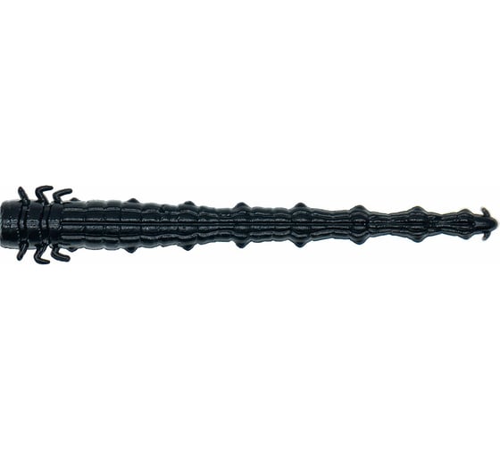 Силиконовая приманка Ojas Assa-63 черный Widow, чеснок, 12шт/банка As63-12c/104/2