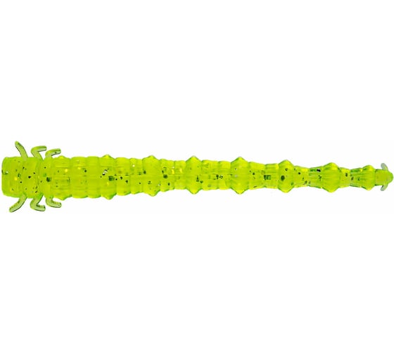 Силиконовая приманка Ojas Assa-53 Chartreuse tr, рак-рыба, 7шт/блистер OJ-20136 1